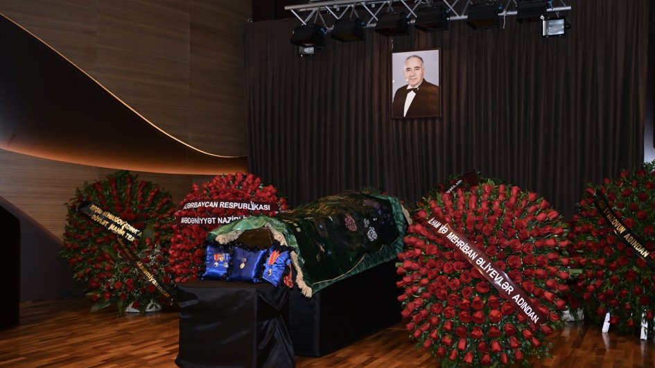 Beynəlxalq Muğam Mərkəzində Xalq artisti Ramiz Quliyevlə vida mərasimi keçirilib