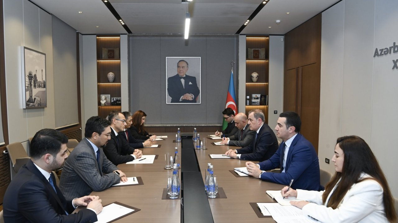 Azerbaijani FM discusses cooperation prospects with new TURKPA Secretary General