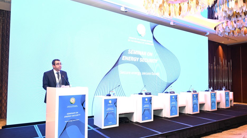 Bakıda “Enerji təhlükəsizliyi” mövzusunda seminar keçirilir