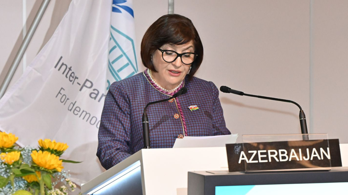 Sahibə Qafarova PAİ-nin 151-ci Assambleyasında itkin düşmüş şəxslərin taleyi ilə bağlı məsələyə diqqət çəkib