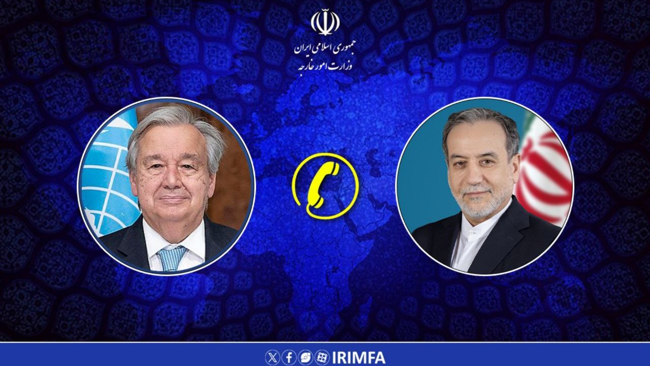 Iran’s FM, UN Chief discuss regional stability, Gaza