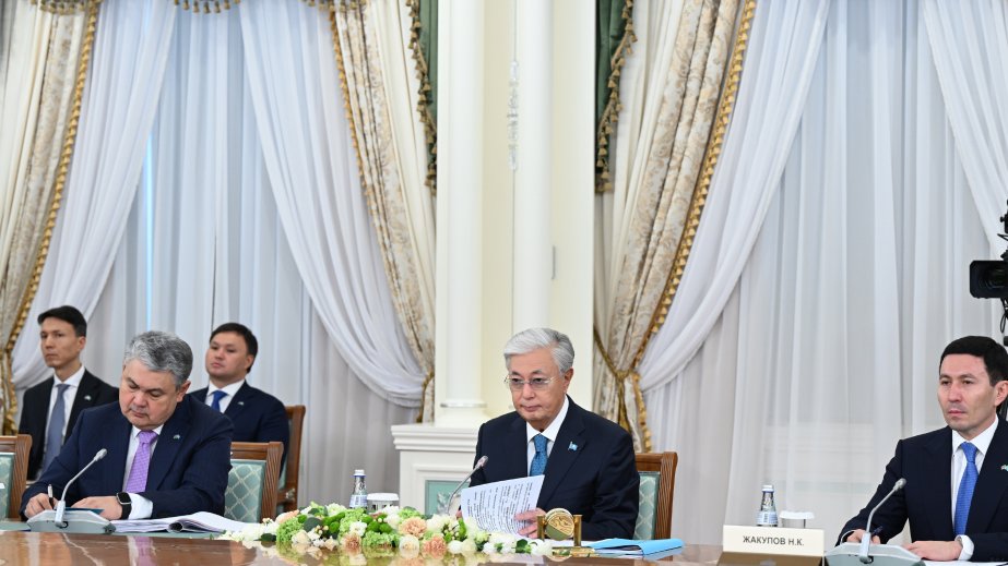 Qazaxıstan Prezidenti Azərbaycan ilə Ermənistan arasında Vaşinqton sazişlərinin tarixi əhəmiyyətini vurğulayıb