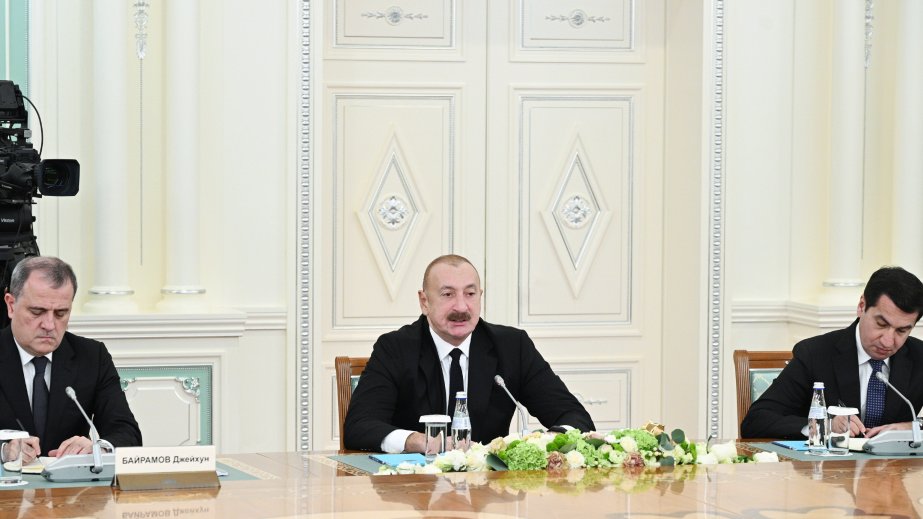 Prezident İlham Əliyev: Аzərbaycan və Qazaxıstan enerji sektorunun inkişafında böyük potensiala malikdir (TAM MƏTN)