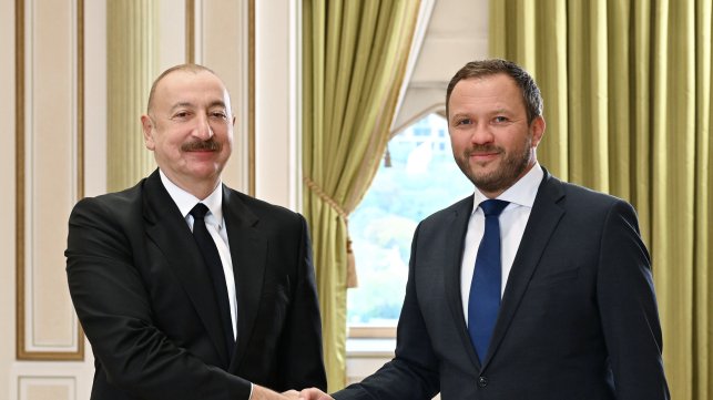 President Ilham Aliyev received Estonia’s Foreign Minister