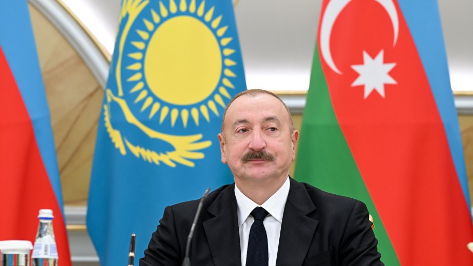Prezident İlham Əliyev: Bakı və Astananın aktiv qarşılıqlı fəaliyyəti ciddi geosiyasi əhəmiyyət daşıyır (TAM BƏYANAT)