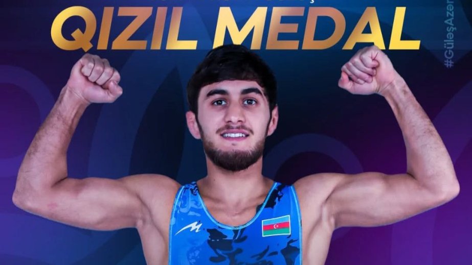 Azərbaycan güləşçisi dünya çempionu oldu, milli rekorda imza atdı