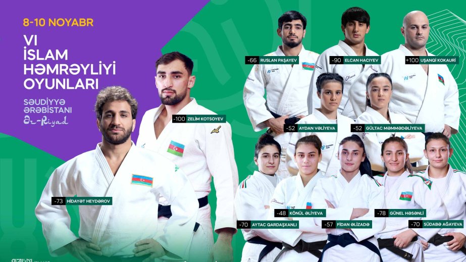 Azerbaijani judokas aim for ‘medal rush’ at Riyadh 2025 Islamic Solidarity Games