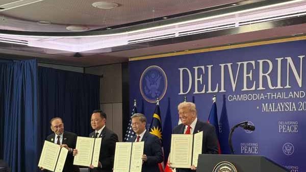 Tayland ve Kamboçya ‘barış anlaşması’ imzaladı