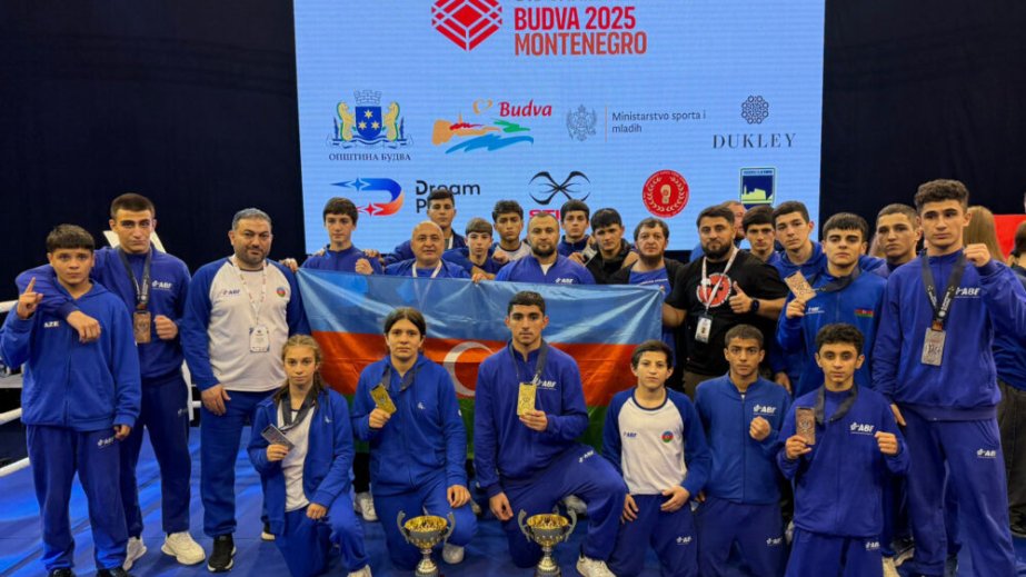 Azerbaijani youth boxers claim 8 medals at U-15 European Championship in Montenegro