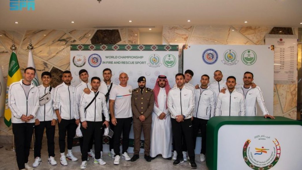 Azerbaijan joins World Championship in Fire and Rescue Sport in Riyadh