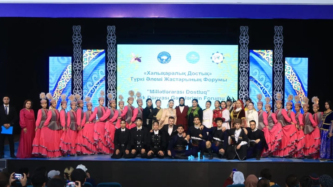 Qazaxıstanda Türk Dünyası Gənclərinin Forumu keçirilib