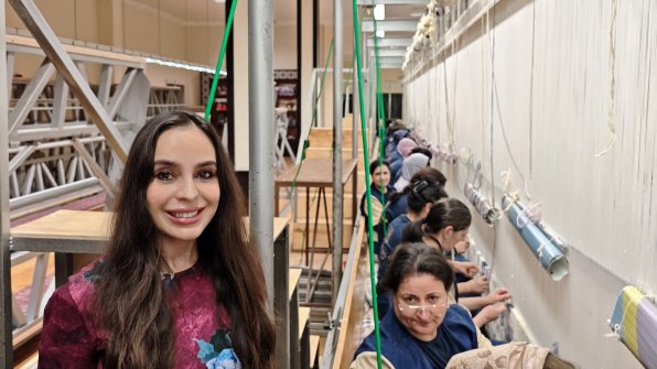 “Azərxalça” ASC Şuşa məscidi üçün dünya xalçaçılıq tarixinin ən böyük dairəvi xalçasını hazırlayır