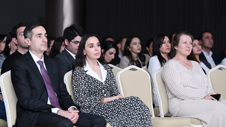 Leyla Əliyeva “Hirkan” sənədli filminin təqdimatında iştirak edib