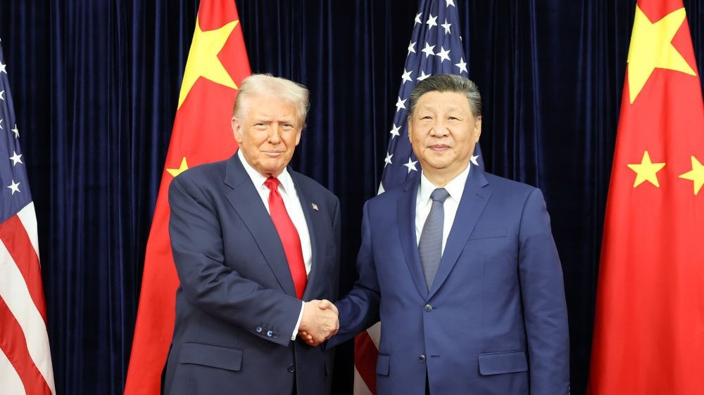 ABD Başkanı Trump ile Çin Devlet Başkanı Şi, Güney Kore'de bir araya geldi