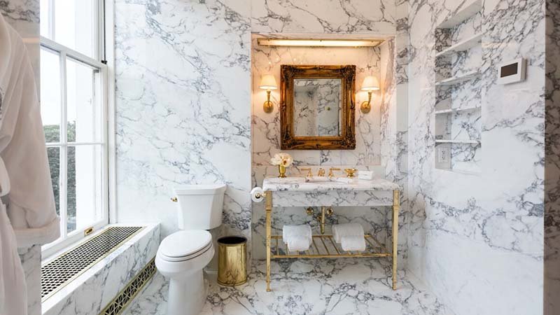 Trump, Beyaz Saray'ın banyosunu yeniledi