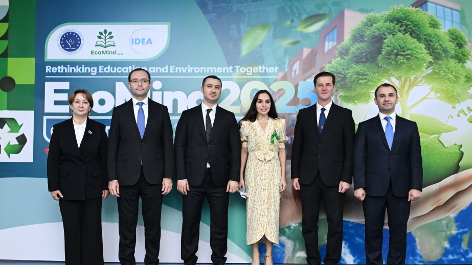 Heydər Əliyev Fondunun vitse-prezidenti Leyla Əliyeva “EcoMind 2025” konfransında iştirak edib