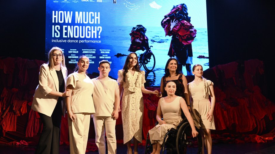 "How Much is Enough?" inclusive dance performance presented within "Art Weekend"