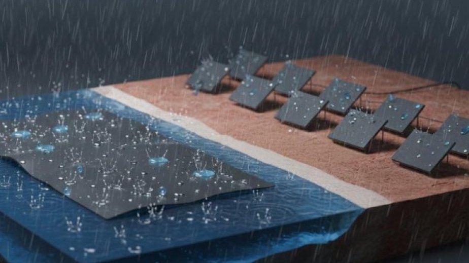 Scientists develop floating device that harvests energy from raindrops