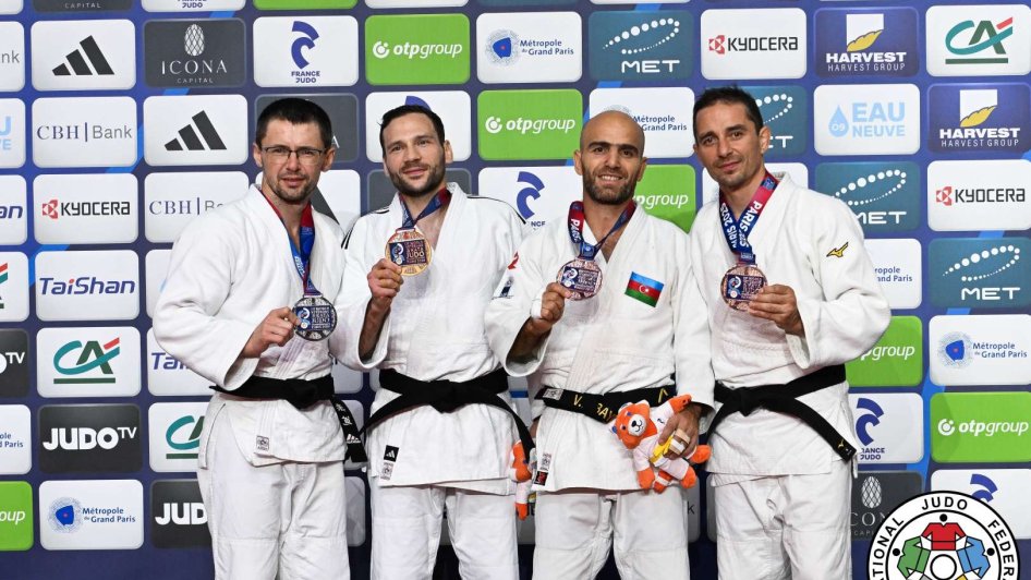 Azerbaijani veteran judokas claim two more bronze medals at World Championships