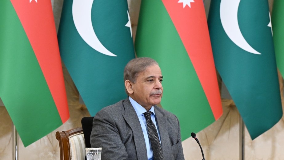 Məhəmməd Şahbaz Şərif Zəfər Günü münasibətilə Prezident İlham Əliyevi təbrik edib