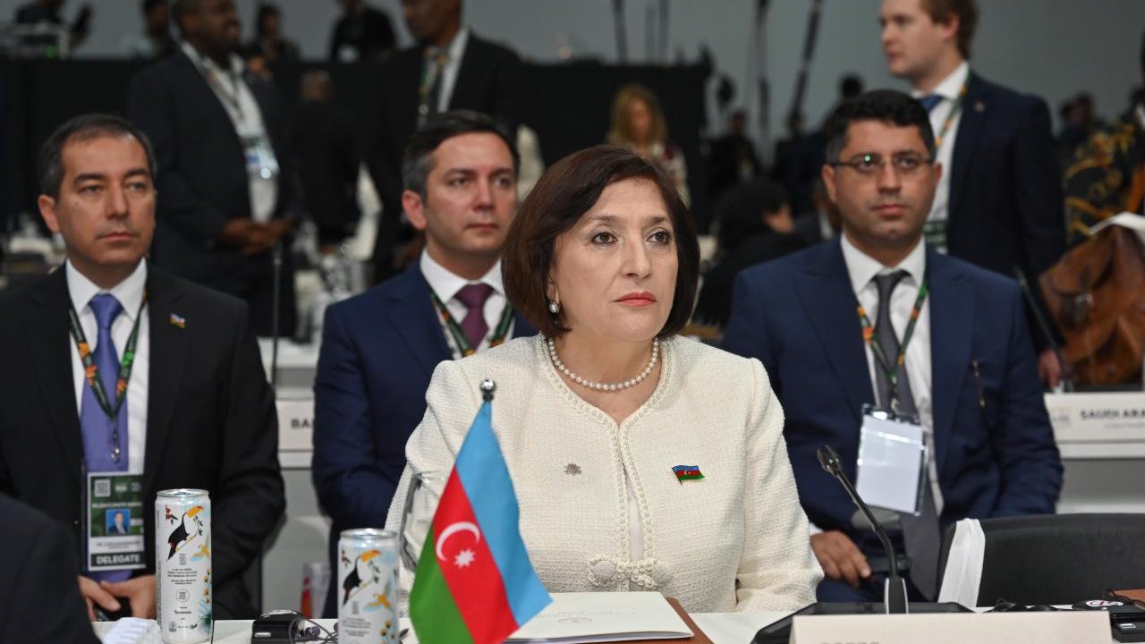 Milli Məclisin sədri COP30-un Liderlər Sammitində çıxış edib
