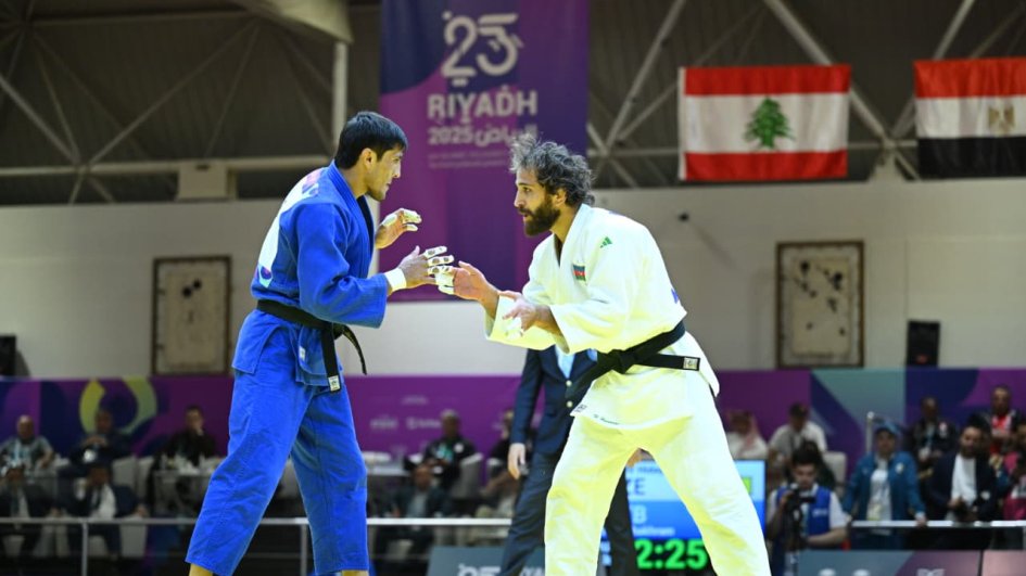 Azerbaijani judoka Hidayat Heydarov becomes double winner of Islamic Games