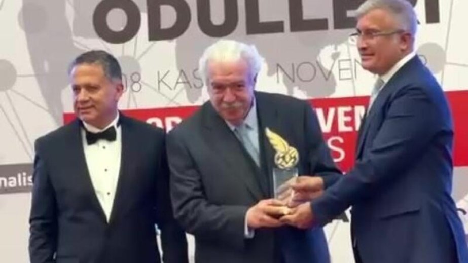 Mikhail Gusman awarded international media prize in Türkiye