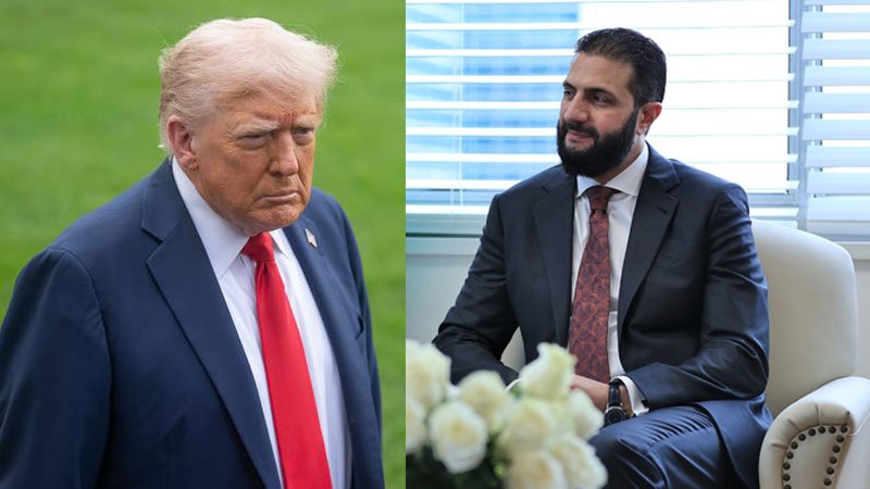 Trump, Beyaz Saray'da Suriye Cumhurbaşkanı Şara ile bir araya gelecek