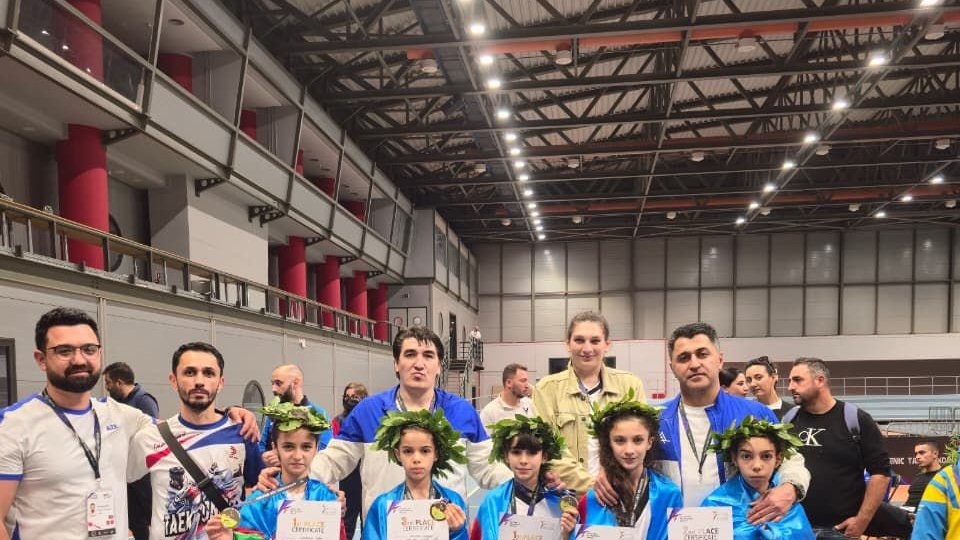 Taekvondoçularımız Avropa birinciliyində 15 medal qanazıblar