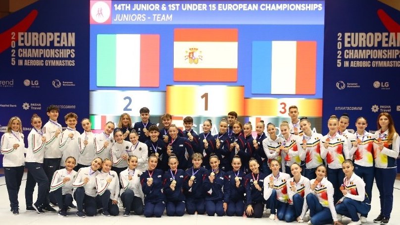 Gəncədə aerobika gimnastikası üzrə Avropa çempionatı davam edir