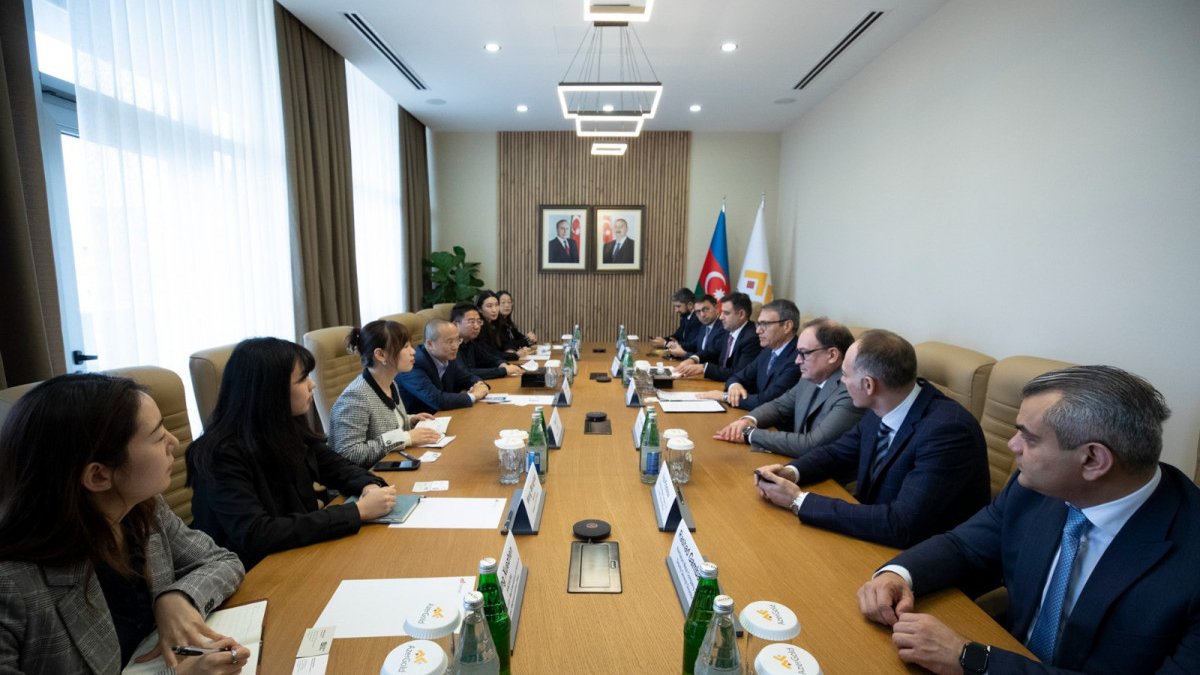 “AzerGold”da Çin nümayəndə heyəti ilə görüş keçirilib