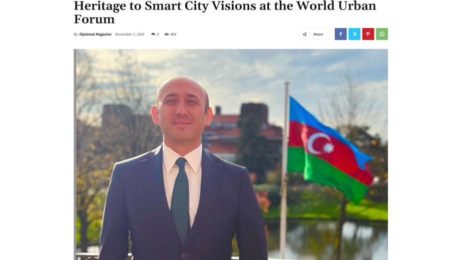 Diplomat Magazine highlights Azerbaijan’s rich urban and architectural heritage