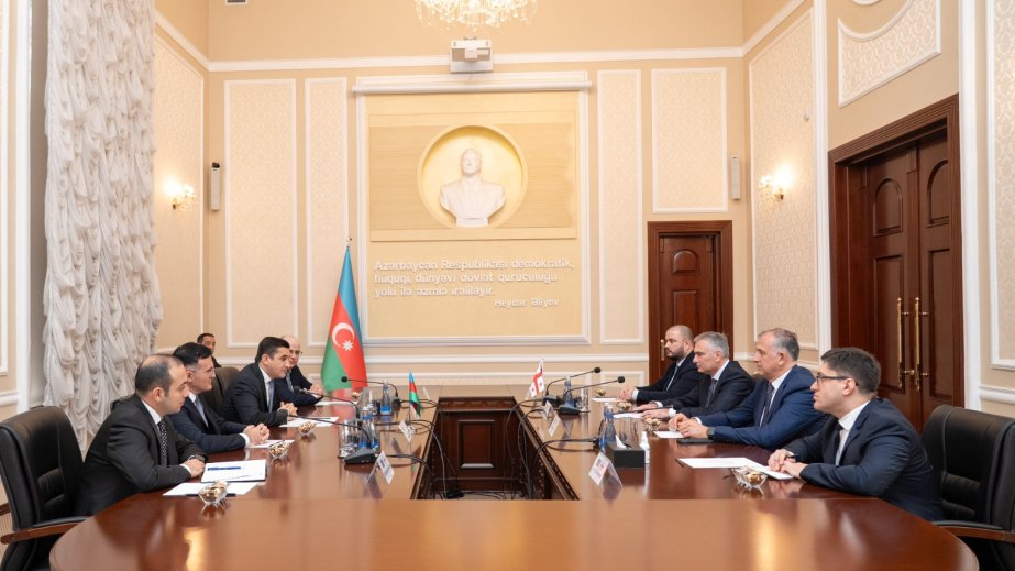 Azerbaijan’s Justice Minister discuss cooperation with his Georgian counterpart