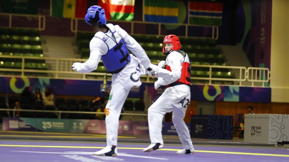 Azerbaijani taekwondo fighter claims bronze at Islamic Solidarity Games