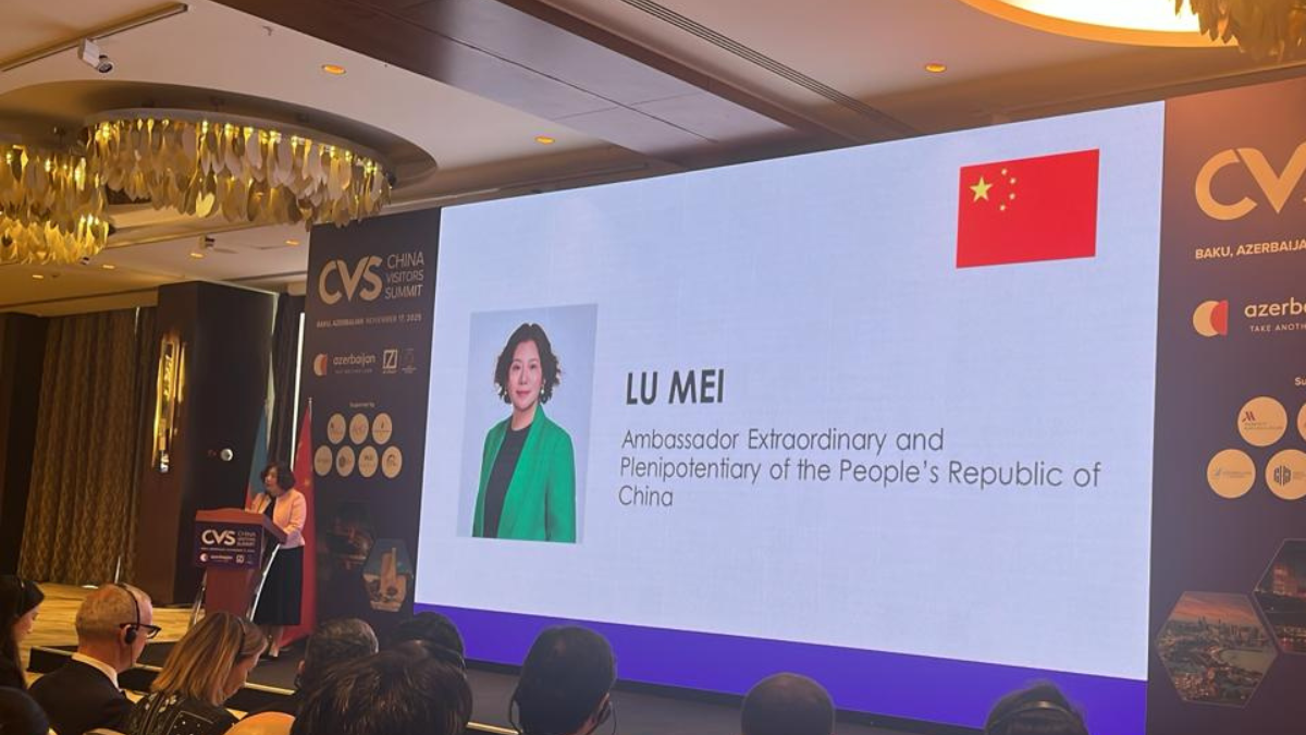 Çindən Azərbaycana səfər edən turistlərin sayında il ərzində yeni rekord gözlənilir - Lu Mey