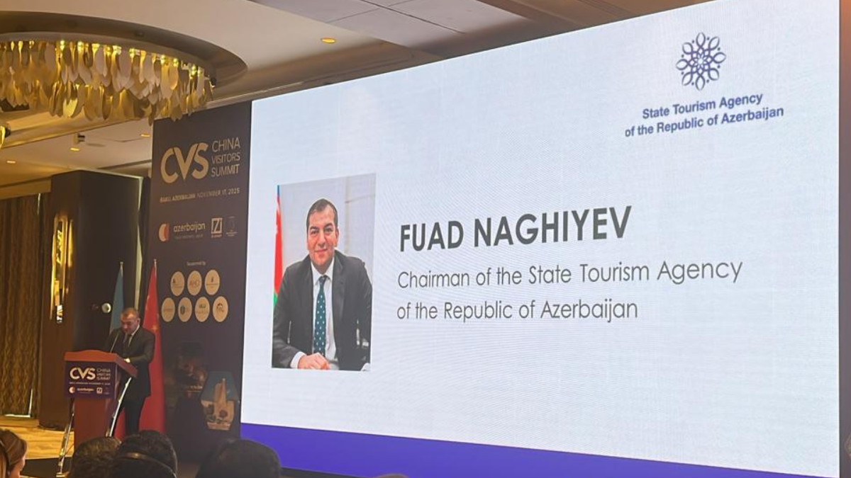 Çindən ölkəmizə səfər edən turistlərin sayı əvvəlki illə müqayisədə 49% artıb - Fuad Nağıyev