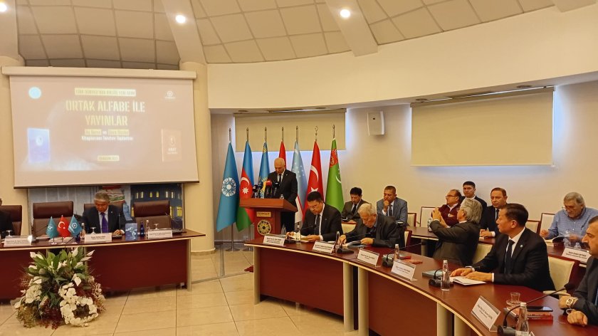 Ankarada Aytmatov və Abayın ortaq türk əlifbası ilə nəşr olunan əsərlərinin təqdimatı keçirilib