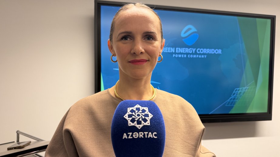 Alena Akuliç: Azərbaycan ilə yaşıl enerji sahəsində əməkdaşlığın intensivləşməsindən məmnunuq