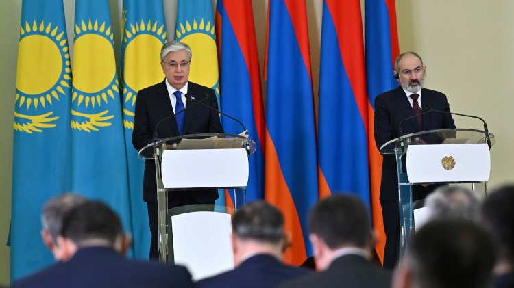 Armenia's Pashinyan looks to Kazakhstan for supplies, yet Baku holds the key