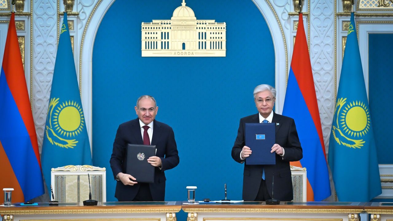 Kazakhstan and Armenia elevate bilateral ties to strategic partnership