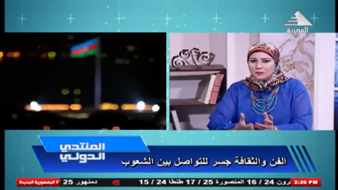 Misir telekanalında Azərbaycan musiqisi haqqında veriliş yayımlanıb