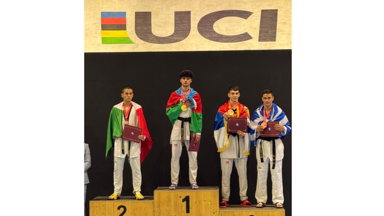 Taekvondoçularımız Avropa birinciliyində 5 medal qazanıb
