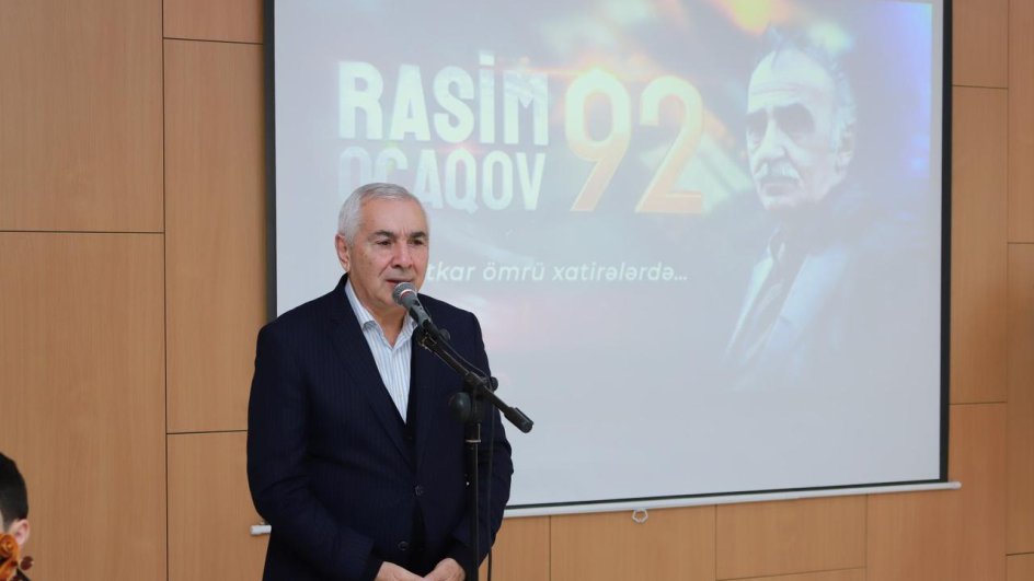 Şəkidə kinorejissor Rasim Ocaqova həsr edilmiş kitabın təqdimatı olub