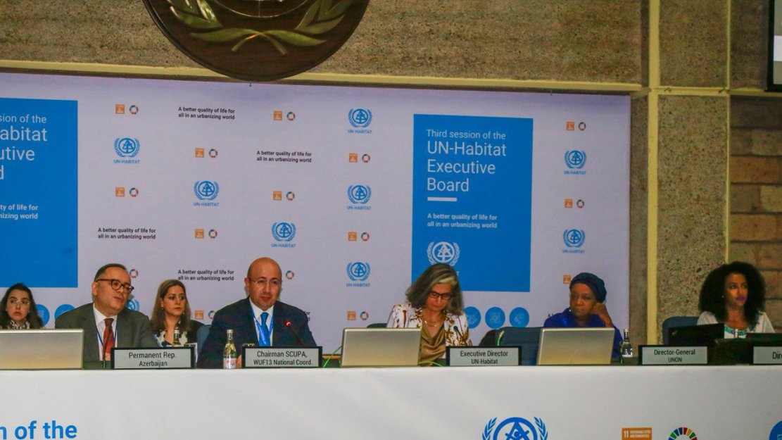 Azerbaijan promotes WUF13 preparations at UN-Habitat Session