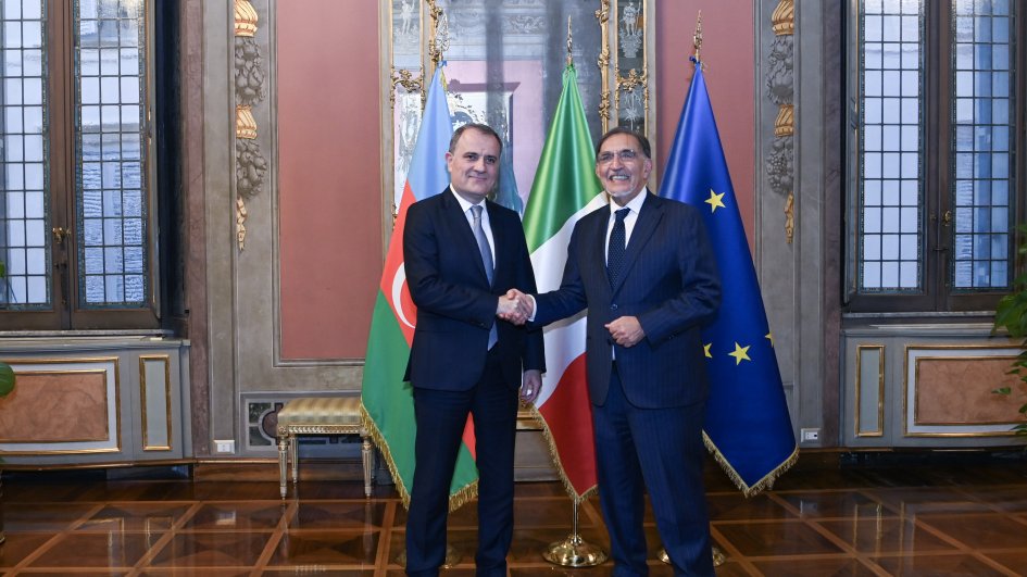 Azerbaijani FM meets with President of Italian Senate