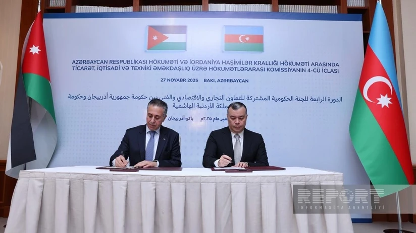 Azərbaycan ilə İordaniya arasında 6 sənəd imzalanıb
