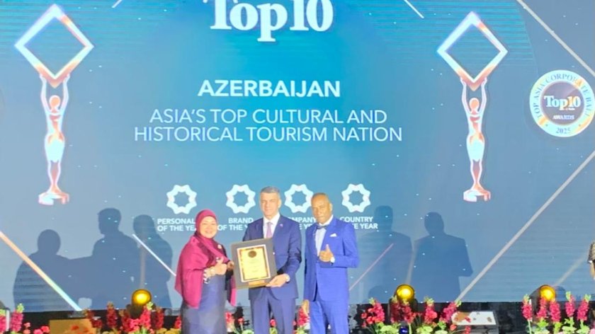 Azərbaycan Asiyanın ən yaxşı mədəni və tarixi turizm ölkəsi seçilib