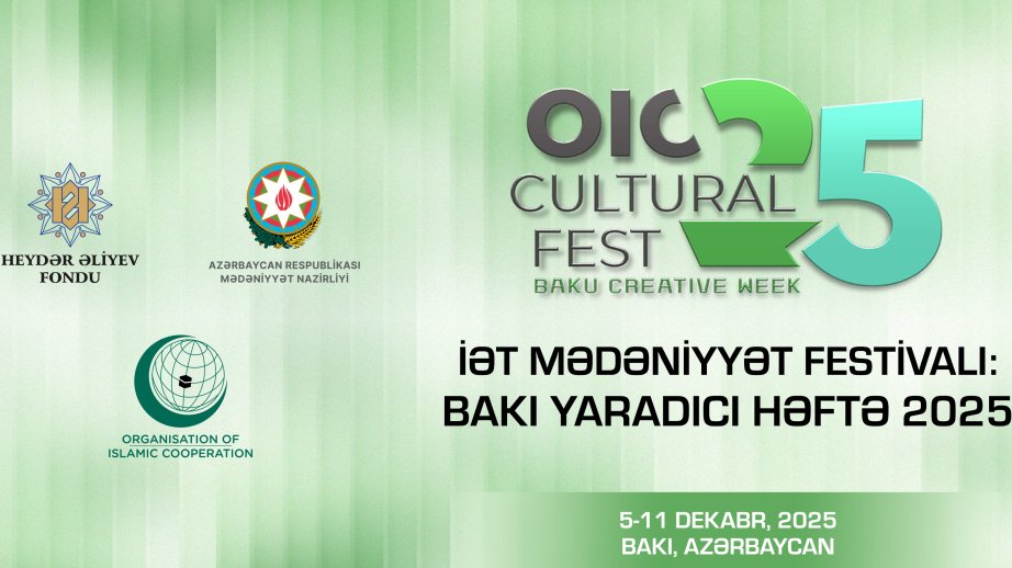 Heydar Aliyev Foundation becomes partner of “OIC Cultural Festival: Baku Creative Week 2025”