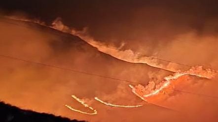 Kəlbəcərdə baş verən yanğın davam edir