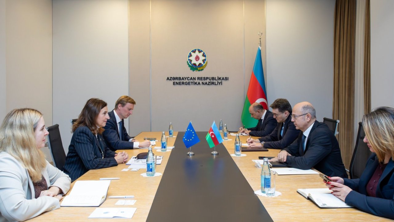 Azərbaycan Aİ ilə enerji sahəsində əməkdaşlıq imkanlarını müzakirə edib